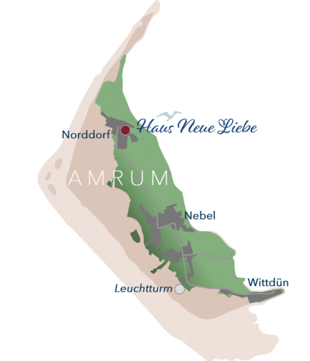 Amrum Insel Karte